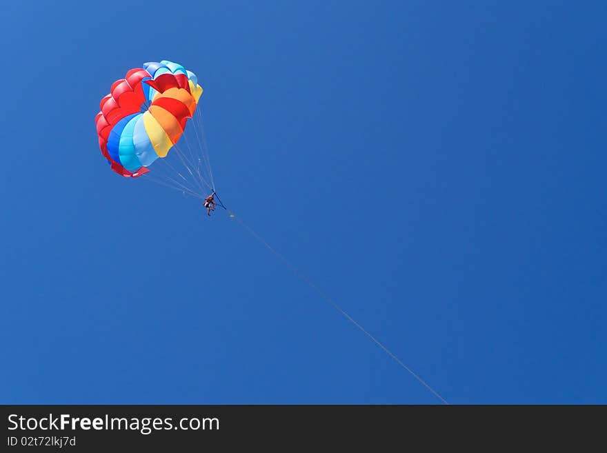 Parachute Skydiver