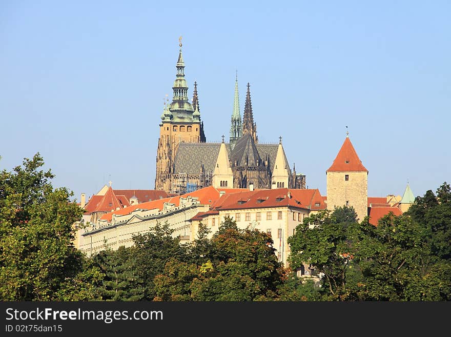 Prague gothic Castle