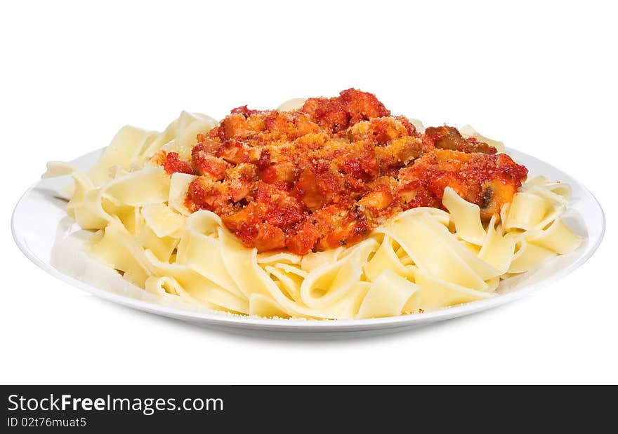 Pasta With Meat Sauce