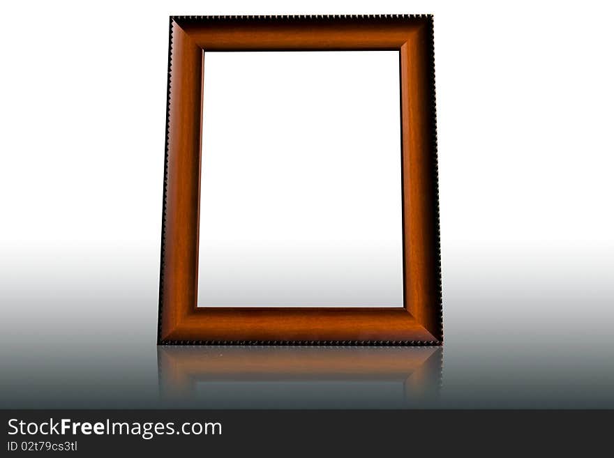 Wooden photo frame