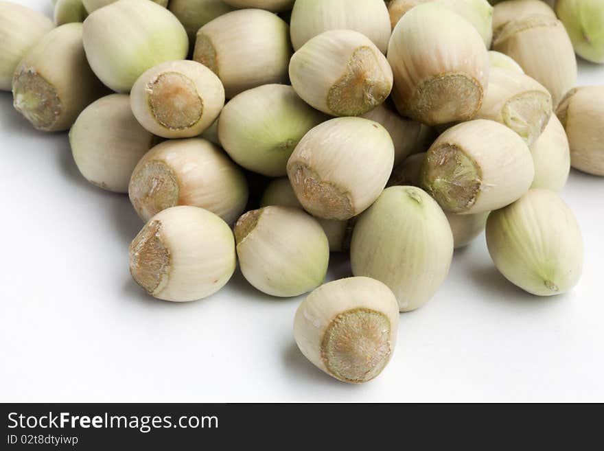 Fresh tasty hazelnuts. A group of object with shallow depth. Fresh tasty hazelnuts. A group of object with shallow depth.