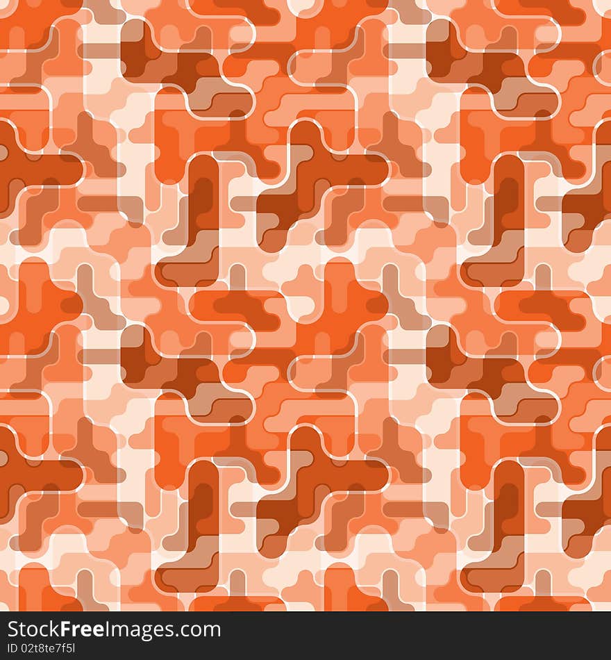 Seamless brown material vector pattern. Seamless brown material vector pattern