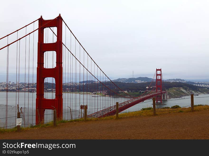 Golden gate bridge in san francisco