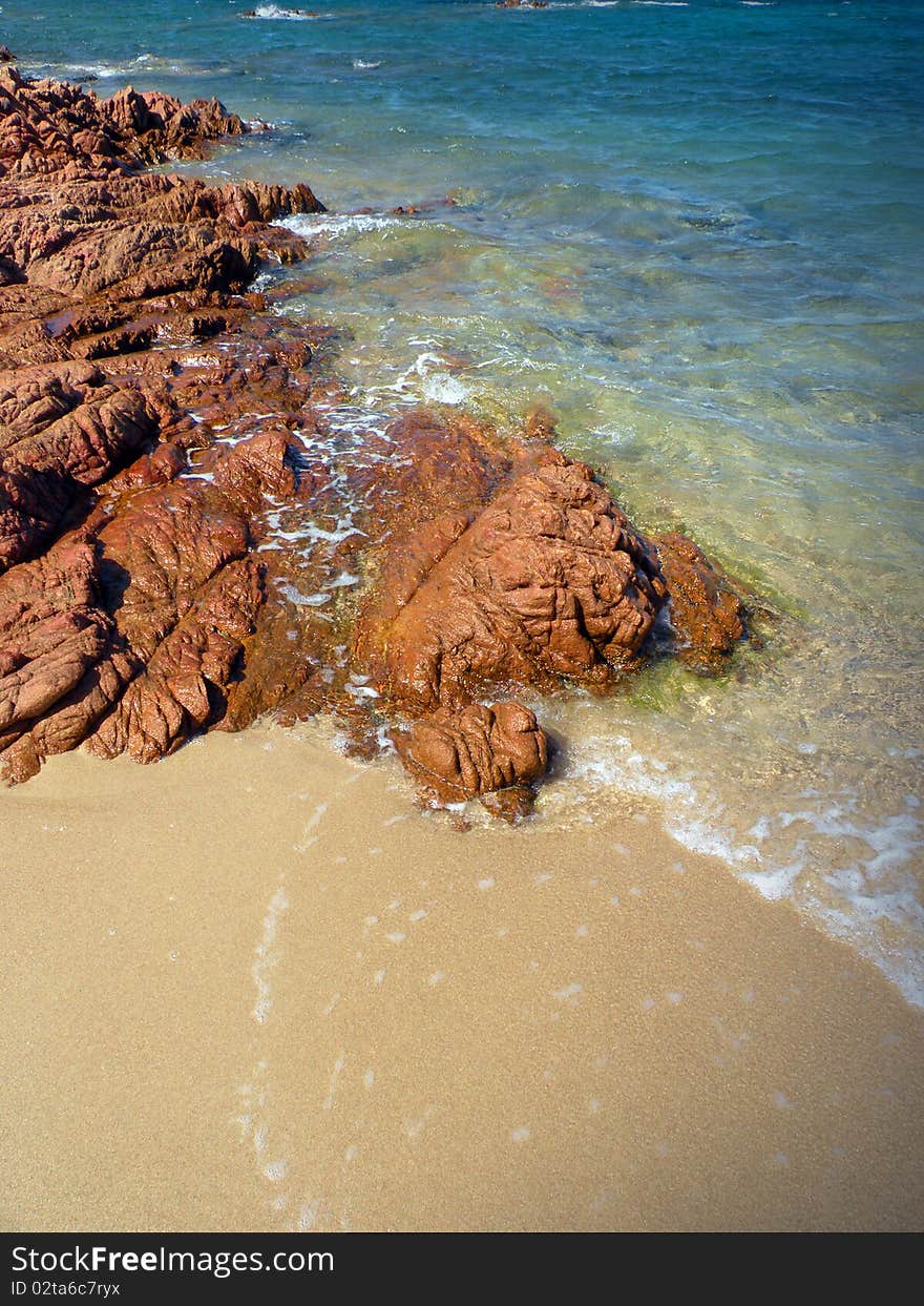 Sardinia beach