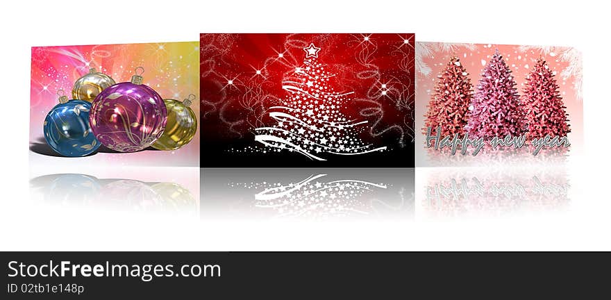 Illustration Christmas Background , Chrismas  Card