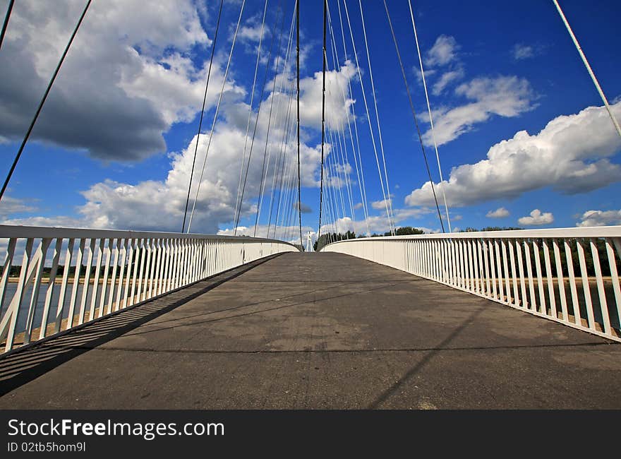 Bridge of Osijek, in Croatia