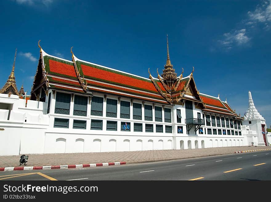 Pavilion  or Measure Wat Phra Kaew.