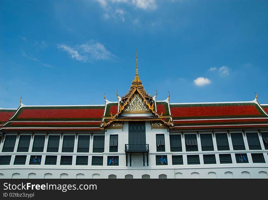 Pavilion  Or Measure Wat Phra Kaew.