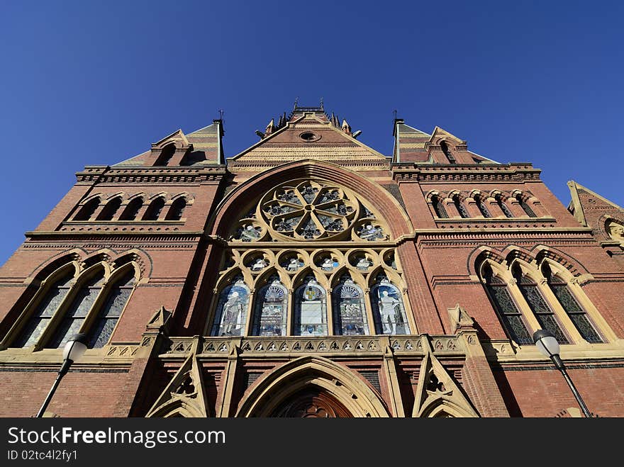 Sanders Theatre.  This concert theatre is located in Massachusetts withing the Harvard University campus.