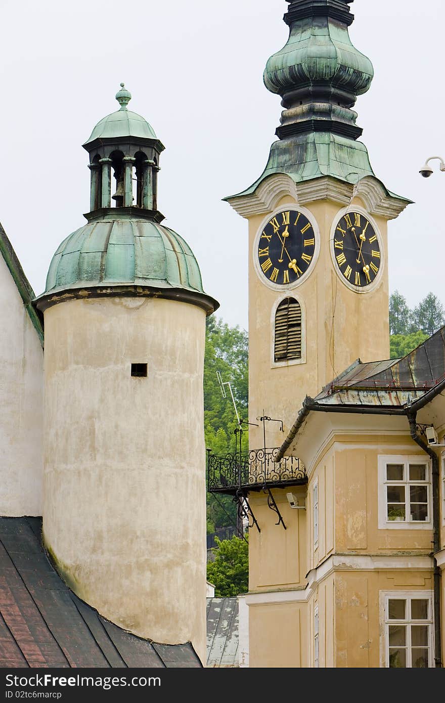 Banska Stiavnica in Slovak Republic. Banska Stiavnica in Slovak Republic