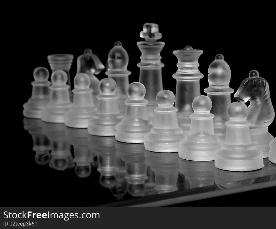 Glass chess