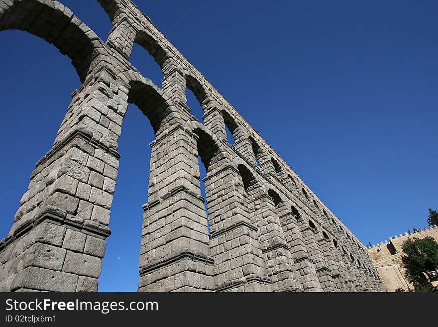 Roman Aqueduct at Segovia