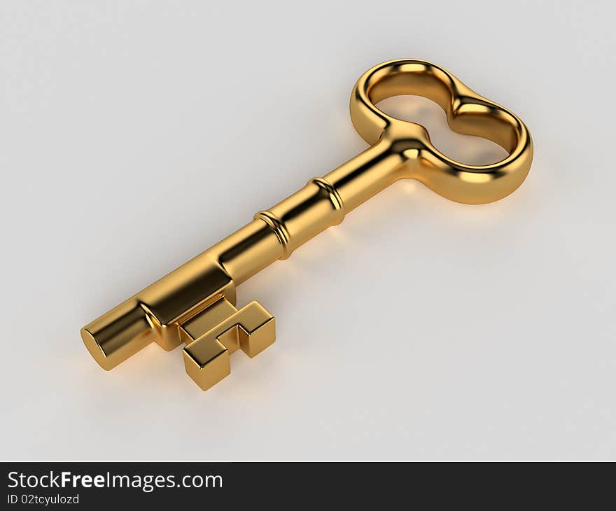 Gold key