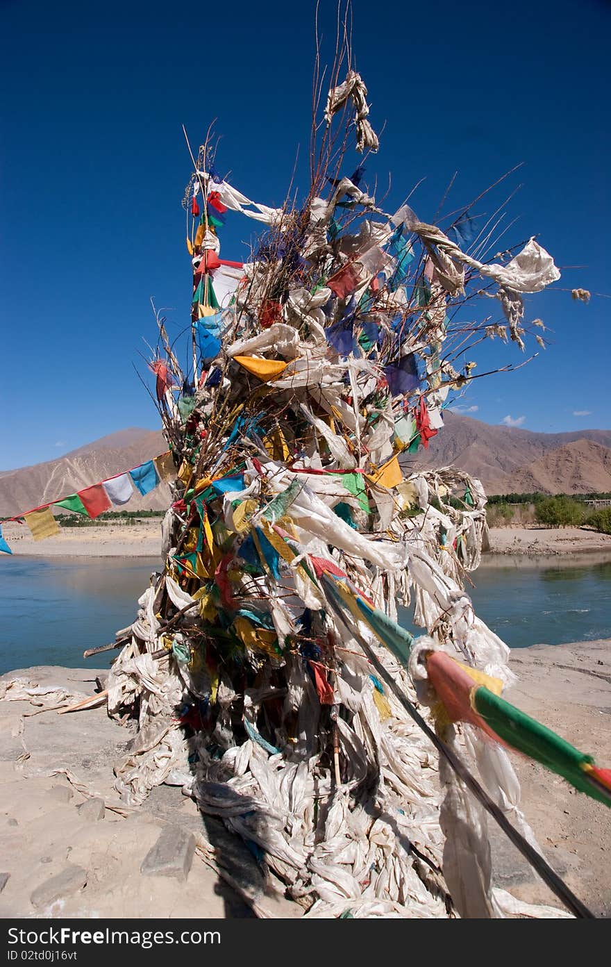 Lake in tibet, China