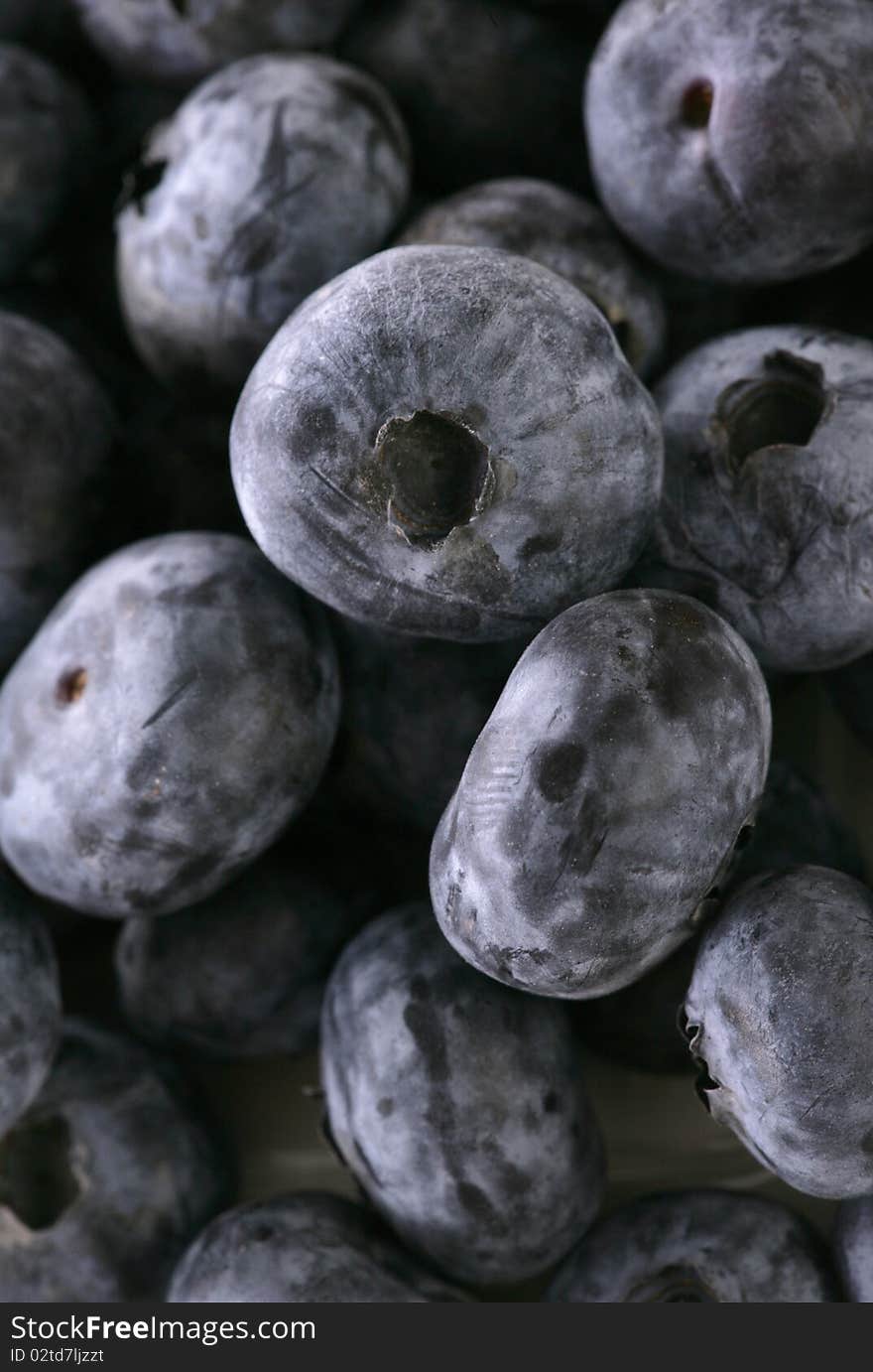 Close up of pile of blueberry fruit. Close up of pile of blueberry fruit