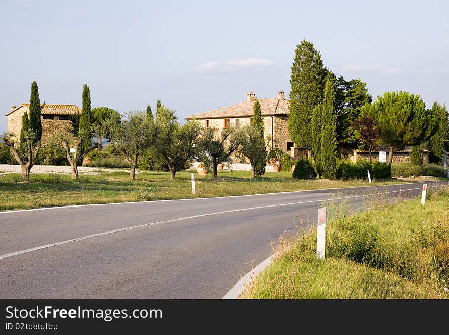 Tuscany mansion