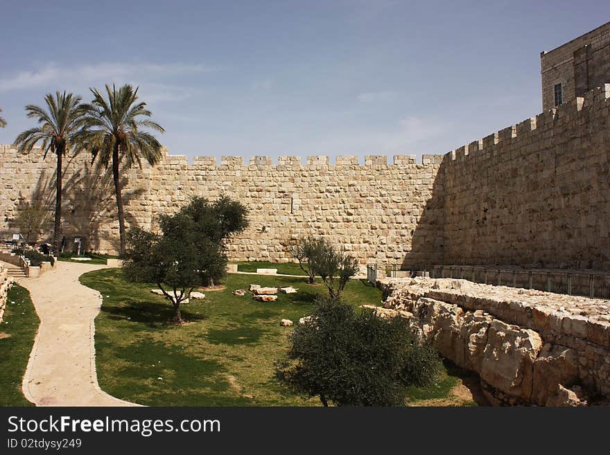 Jerusalem old city, wall, Israel