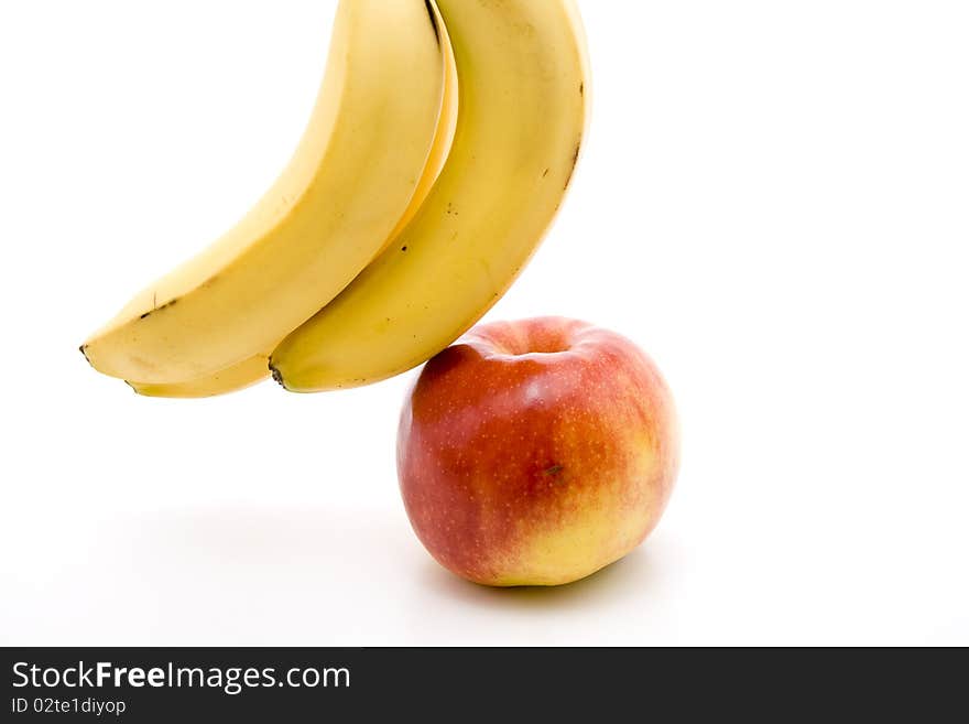 Bananas with apple