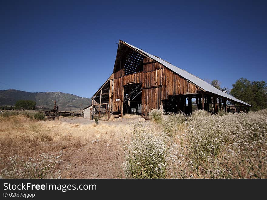 Old barn house