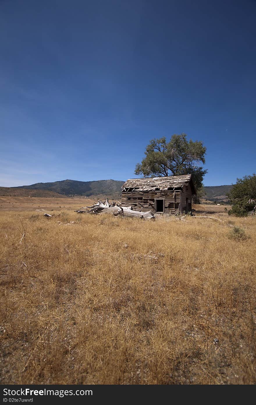 Old barn house