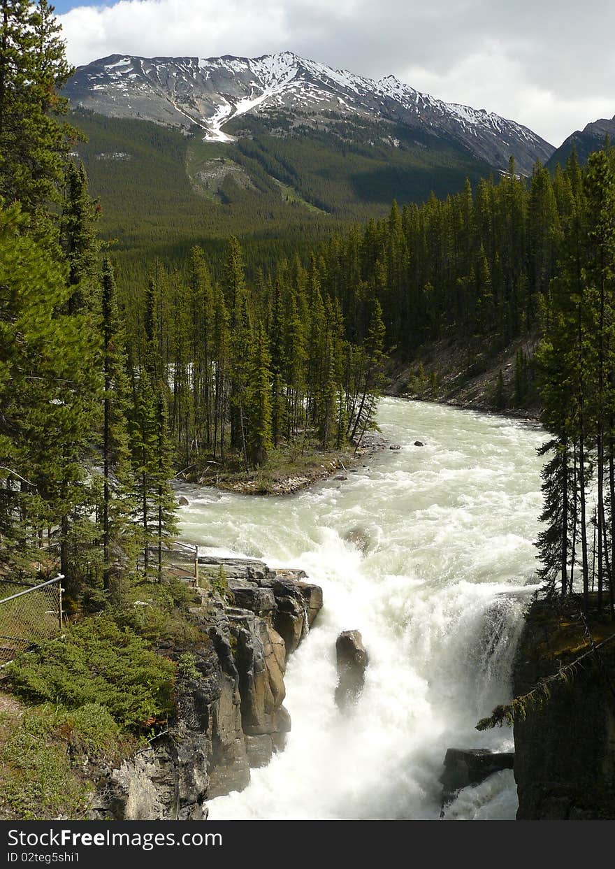 Athabasca Falls