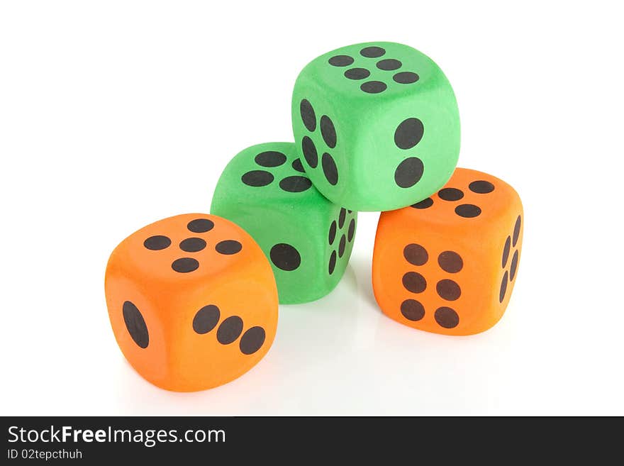 Stacked dice