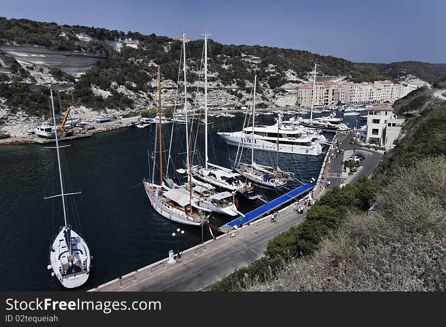 France, Corsica, Bonifacio