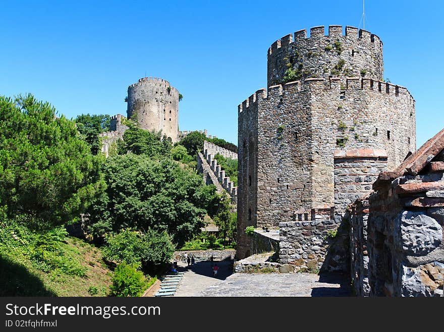 Old Fortress in Istanbul, Turkey