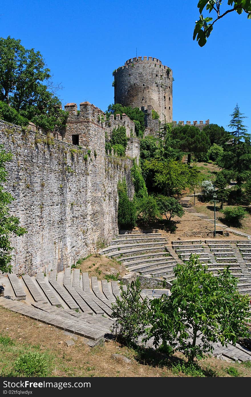 Old Fortress in Istanbul, Turkey