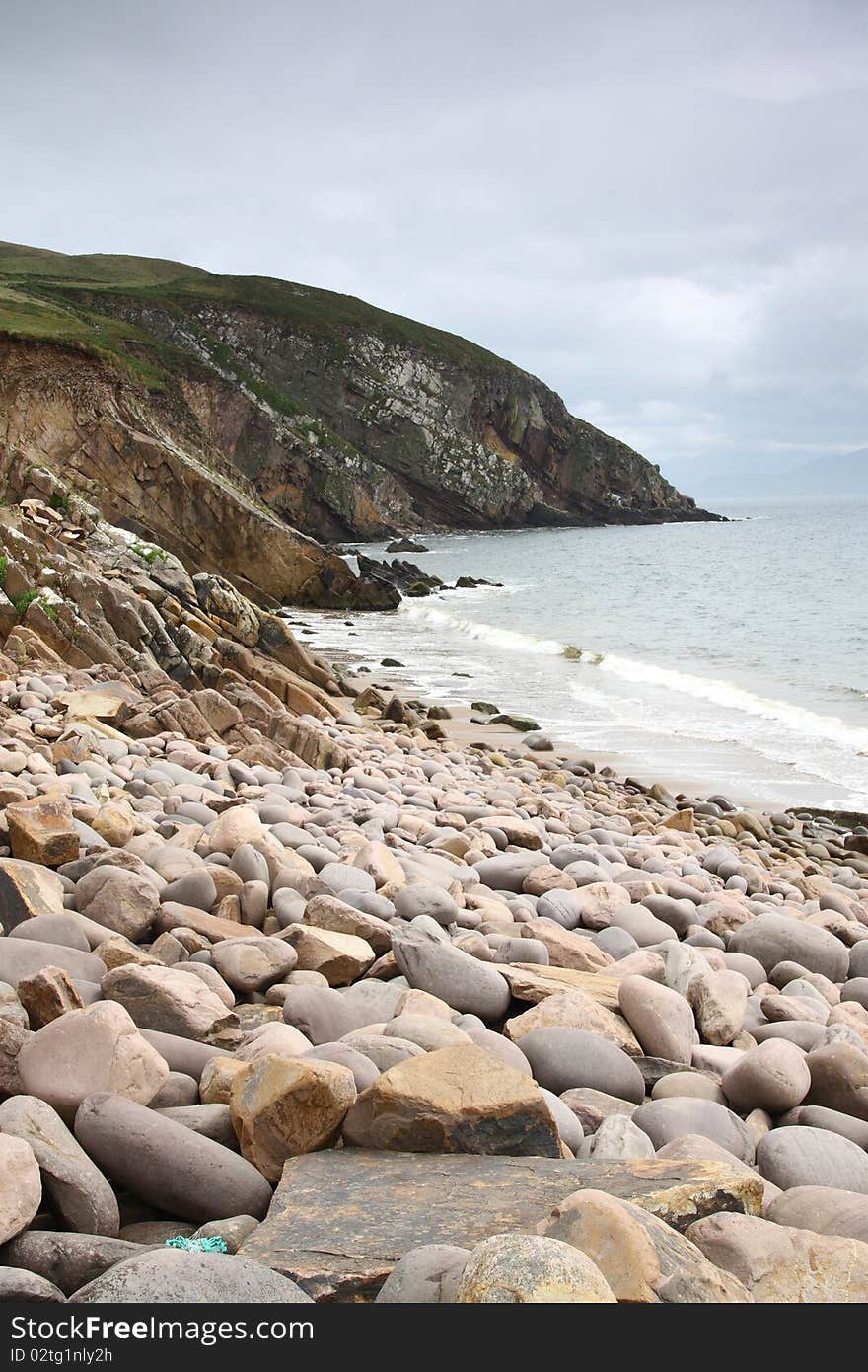 View Of Coast Near Minard Castle