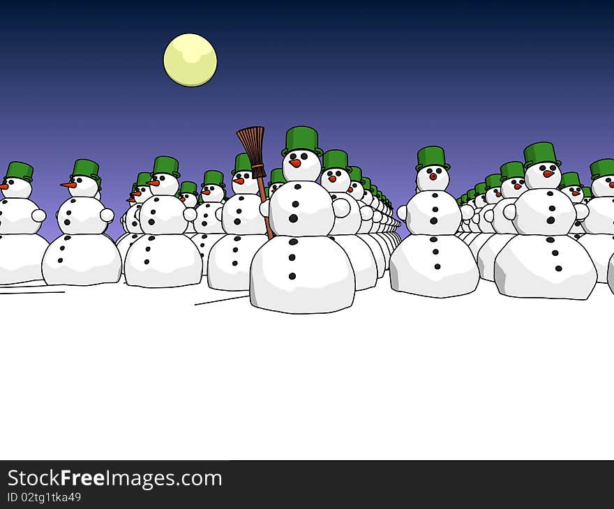 Snowmans Army Day