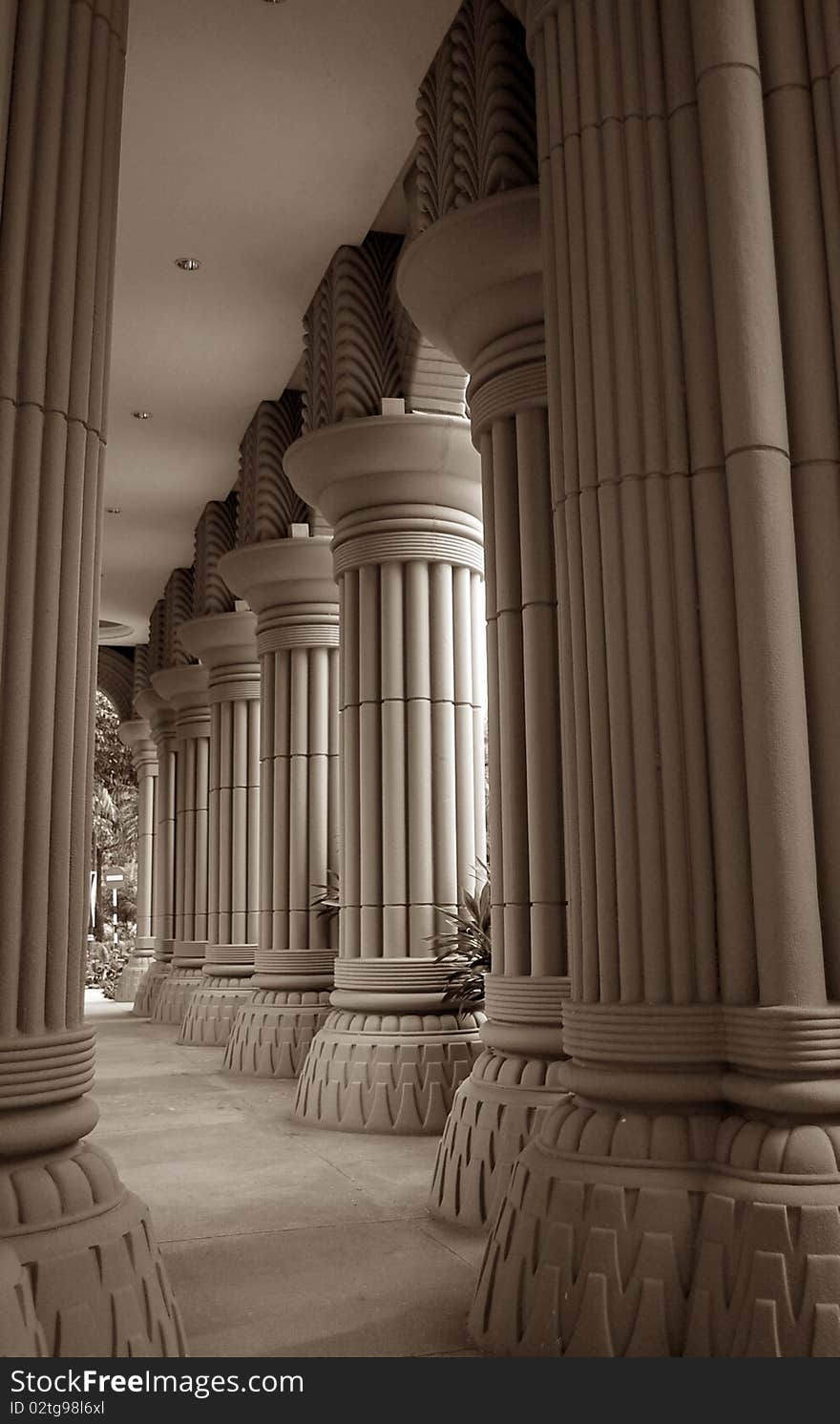 Fluted Columns