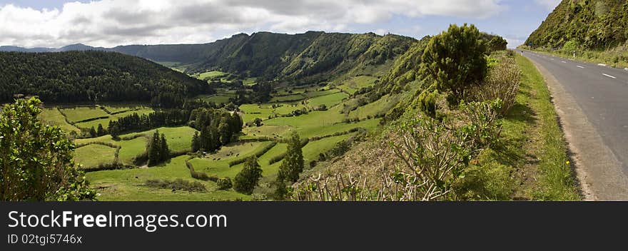 Green Valley Panorama