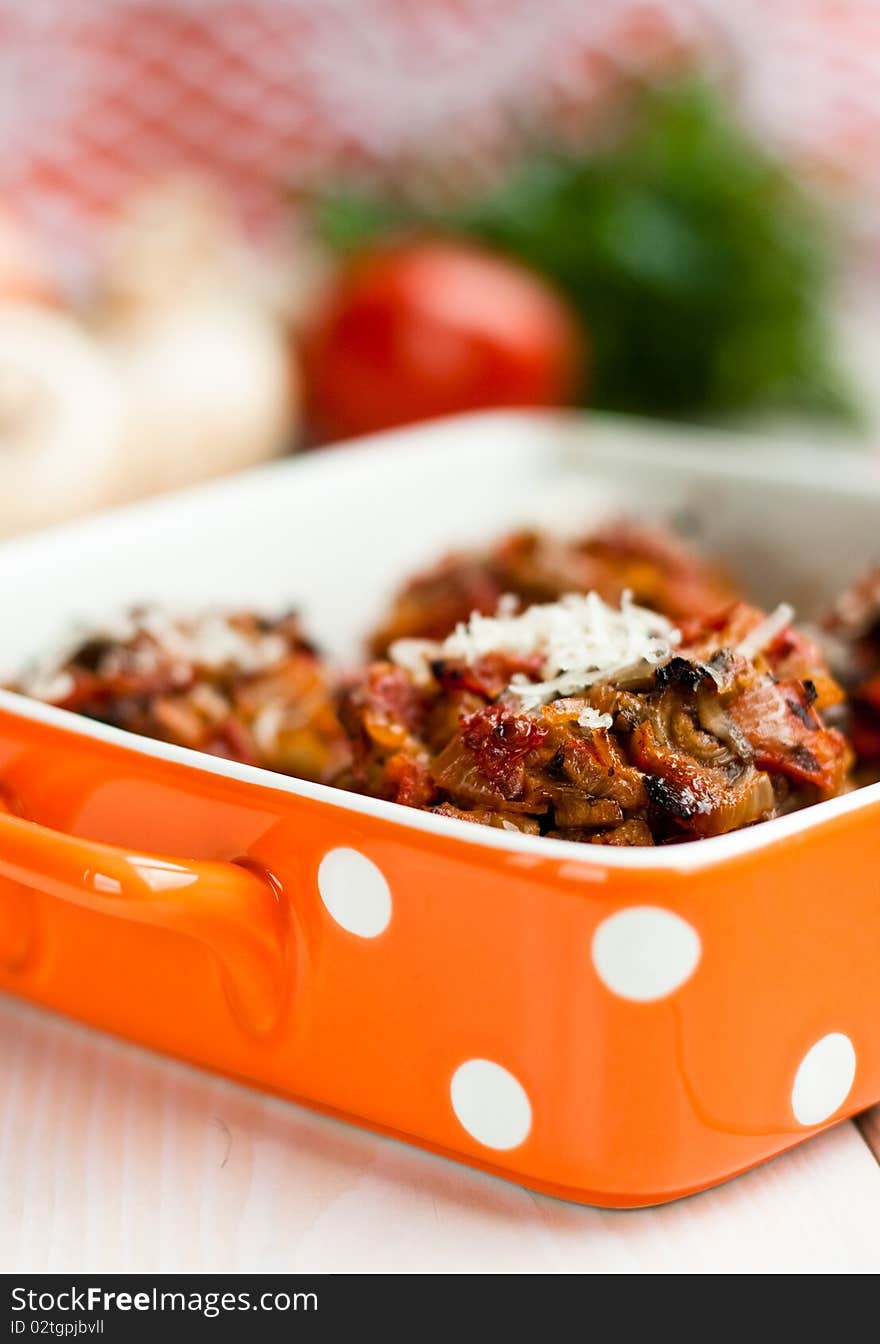 Stuffed mushrooms