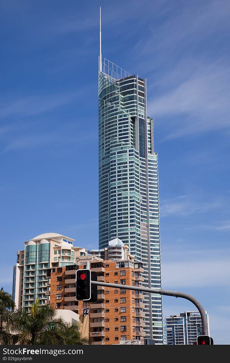 Q1 building, Gold Coast, Australia