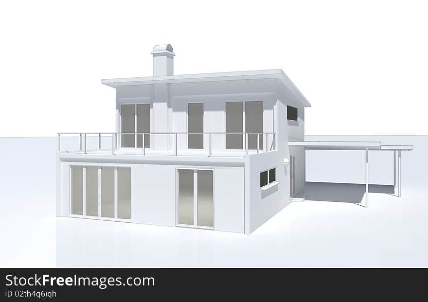 Designed House Model