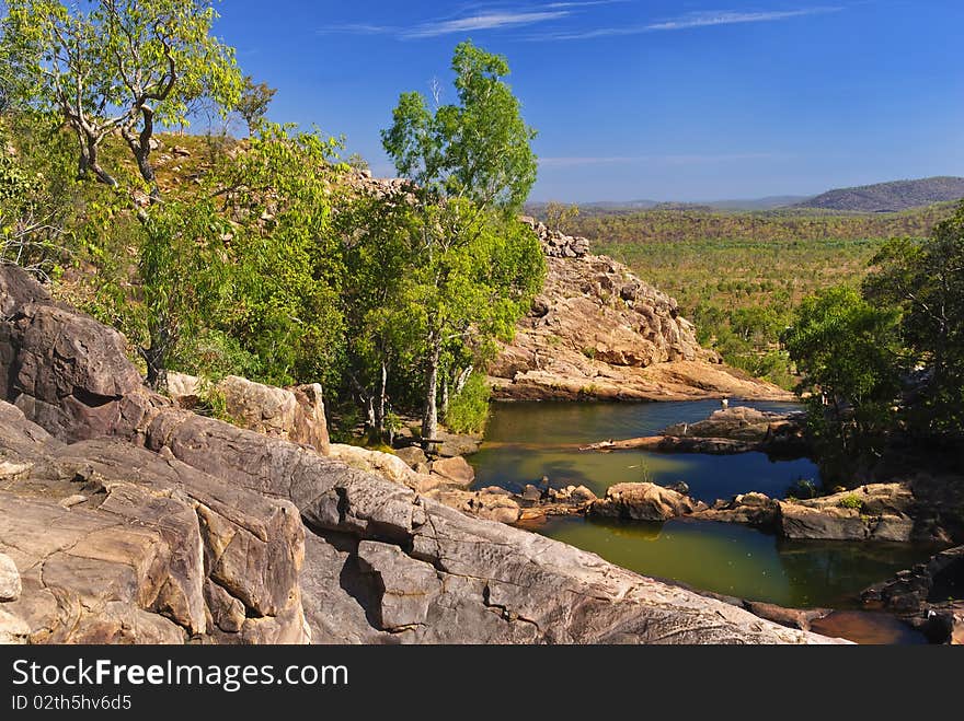 Above gunlom fall, Kakadu National Park