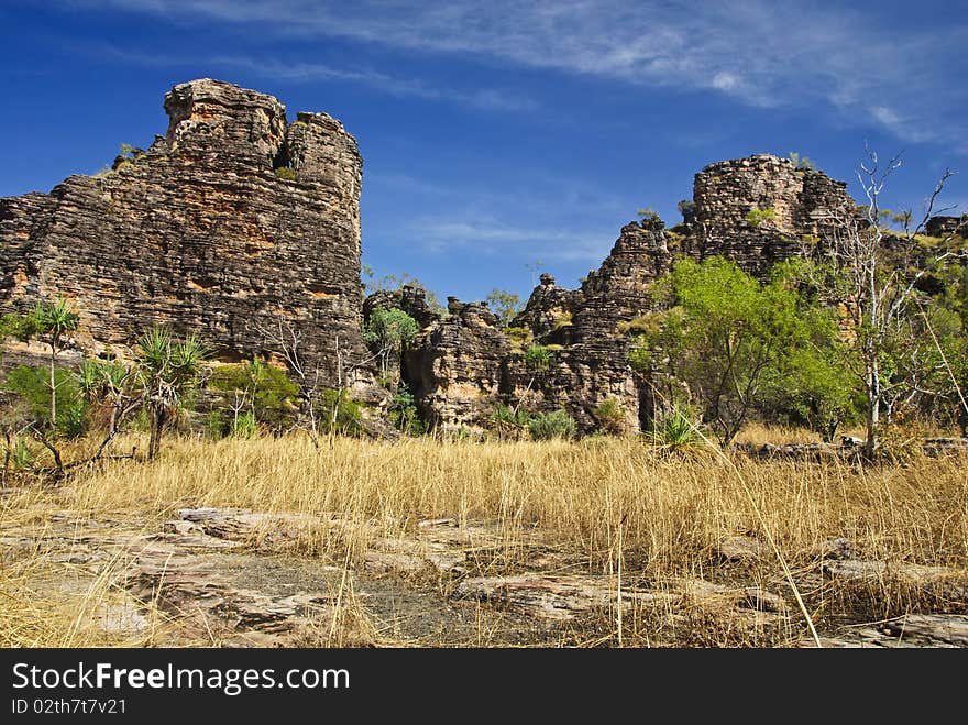 Rock formation near Ubirr