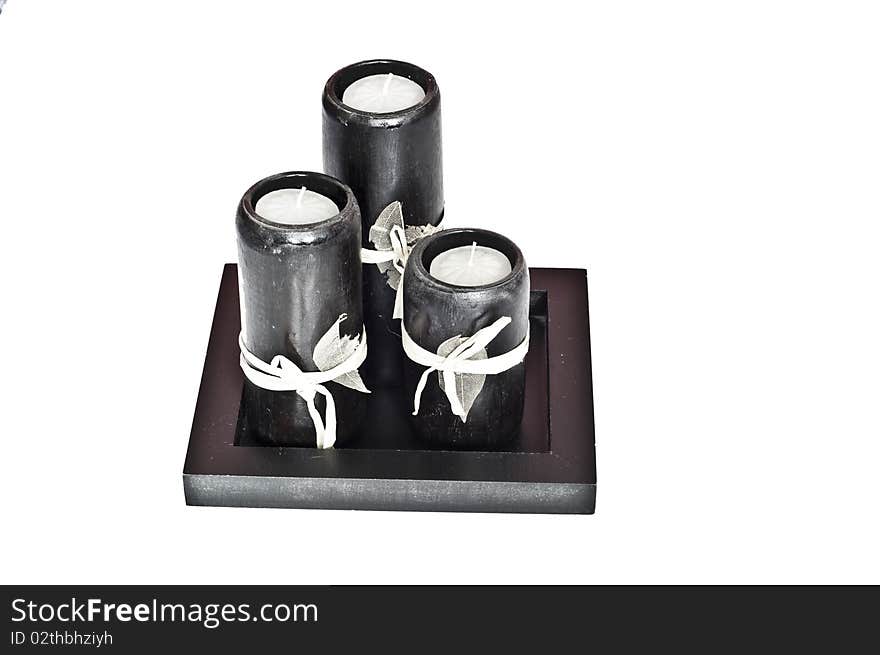 Black Candles Isolated