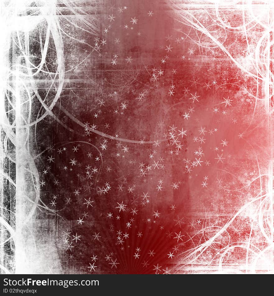 Beautiful Christmas (New Year) grunge background. Beautiful Christmas (New Year) grunge background