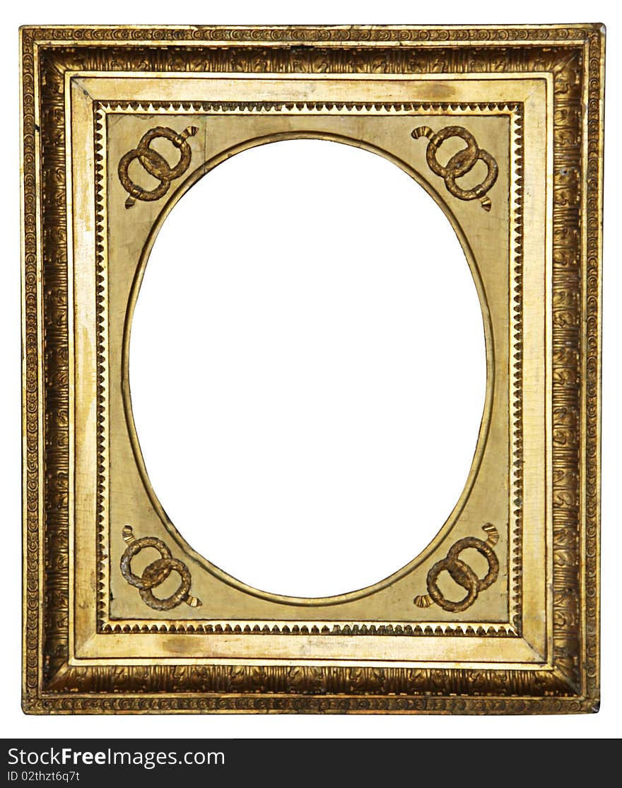 Gold wooden frame (From my Frames collection)