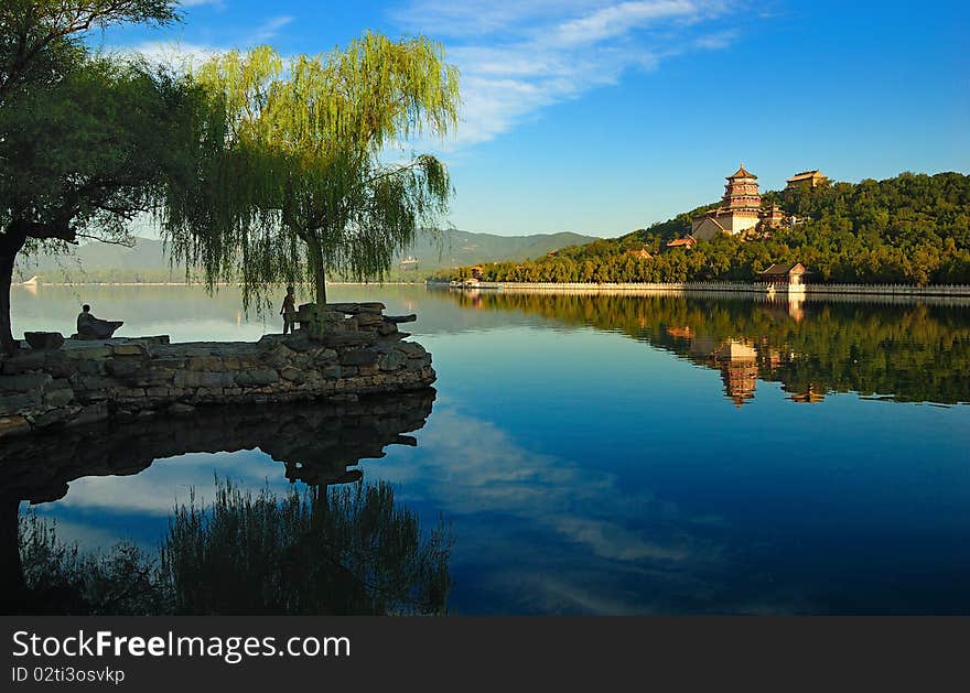 The Summer Palace is  the most famous  emperor garden in china,it was created 400 years ago.