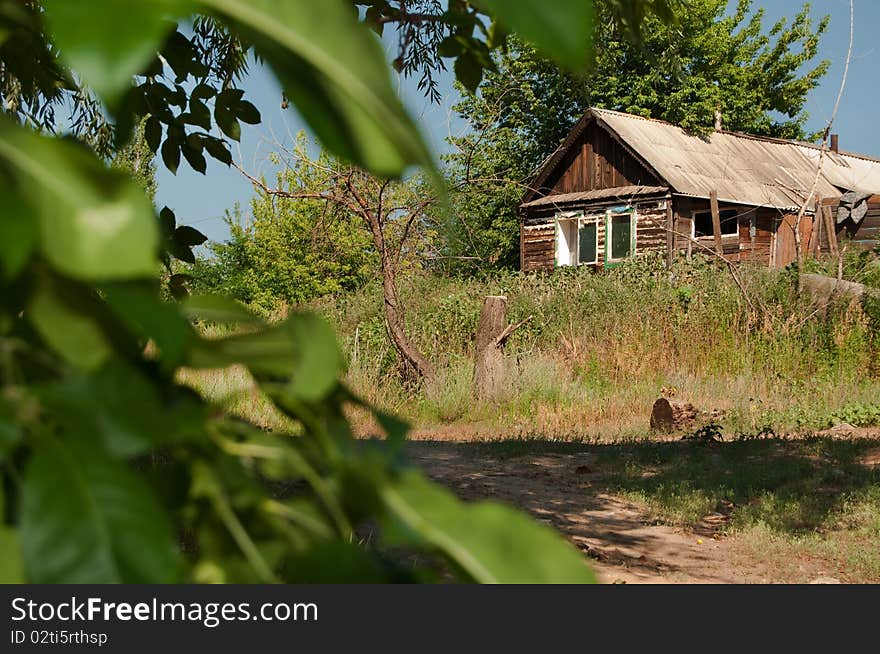 Rural small house in Volgograd region. Rural small house in Volgograd region