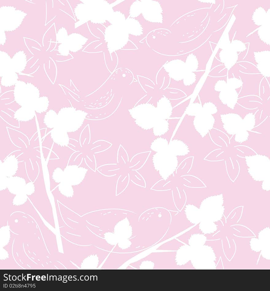 Floral patterns for wallpaper, curtains, present paper and others. Floral patterns for wallpaper, curtains, present paper and others