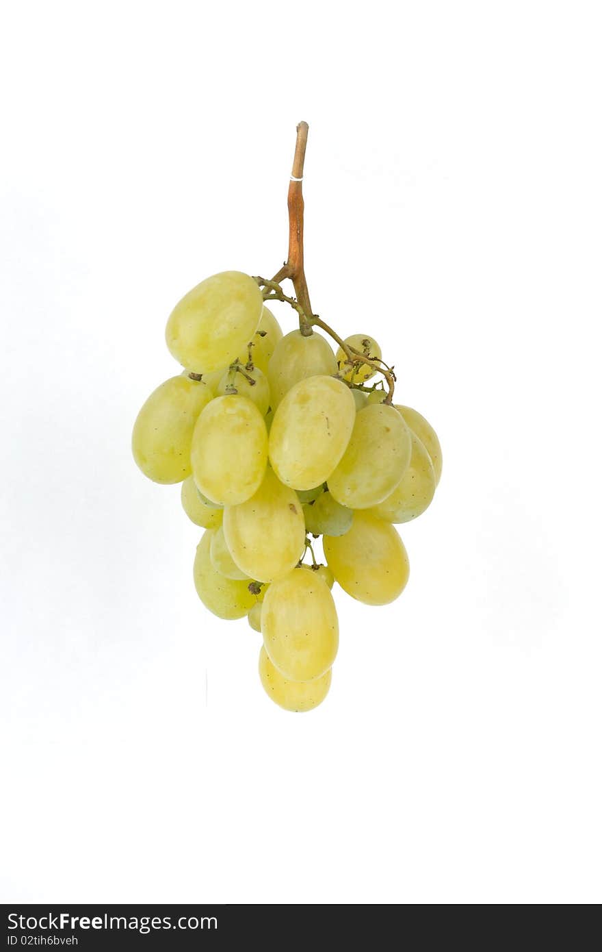 Grape isolated on white background.