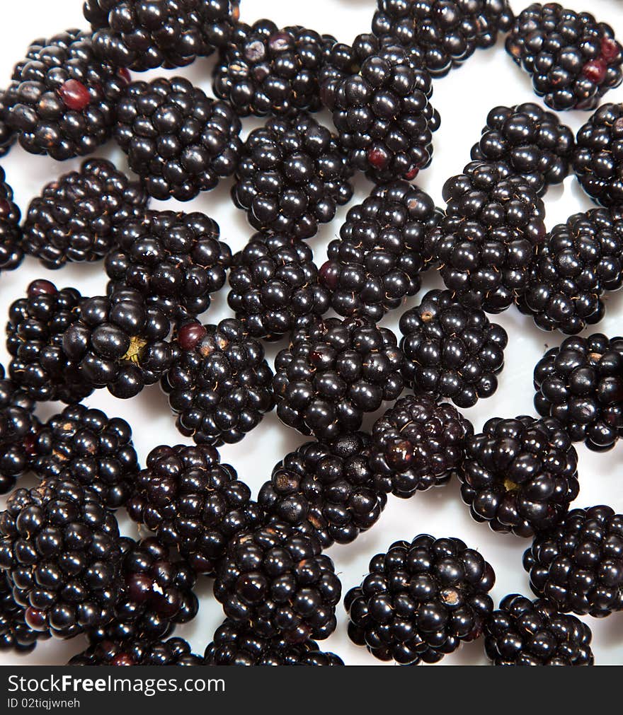 Composition of black raspberries