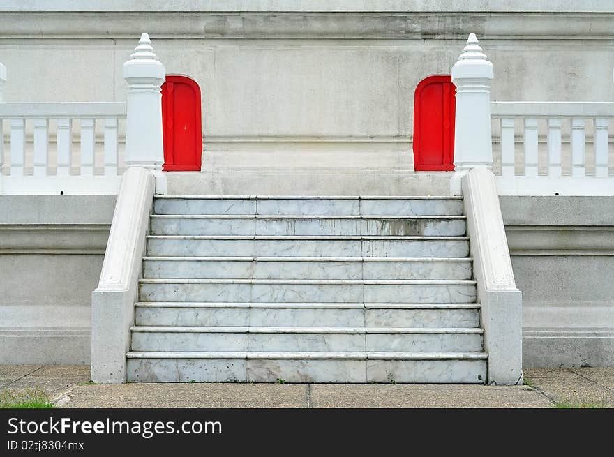 This is thai  staircase  in thailand temple. This is thai  staircase  in thailand temple.