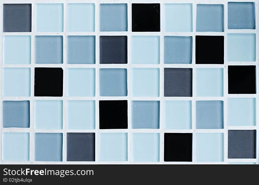 The Blue & gray tone mosaic