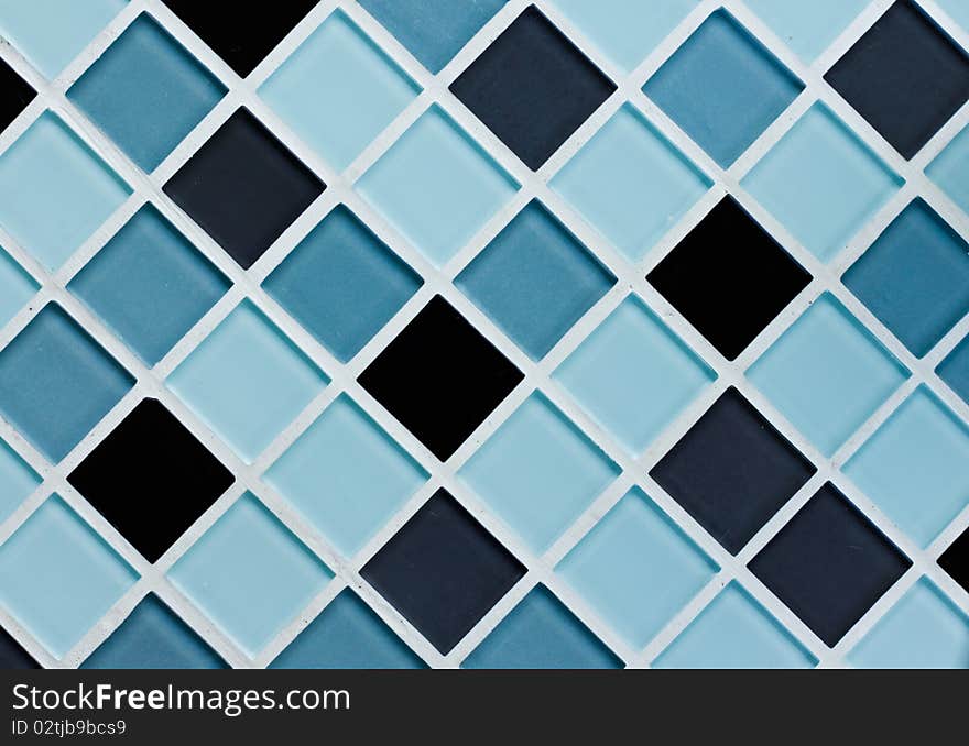 The Blue & gray tone mosaic