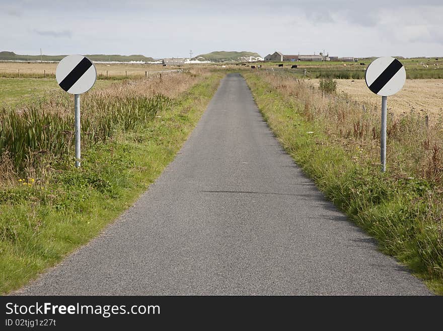 Empty Rural Road